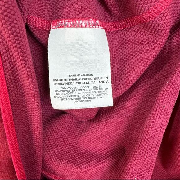 Nike Thermal Brushed Fleece Lined Cowl Neck Pullover Women’s Size Large Dri-Fit - Picture 4 of 10